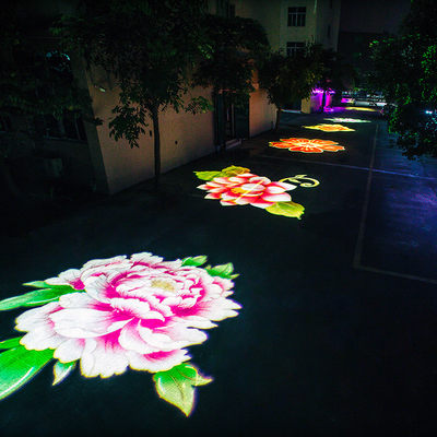 Proyektor Logo Khusus Gobo Untuk Toko Bisnis Luar Ruang Dan Dalam Ruang Gambar Led Lampu IP65 Waterproof