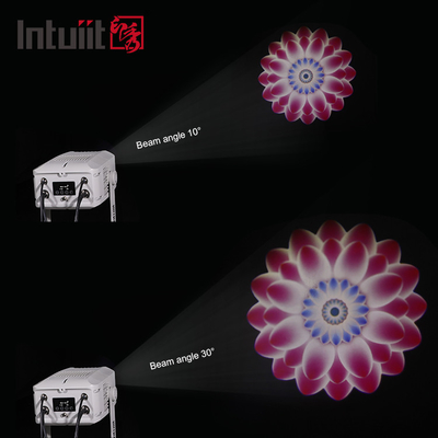 100W Waterproof Led DMX Control Water Ripple Projector Garden Party Light Air Wave Effect Projector Light