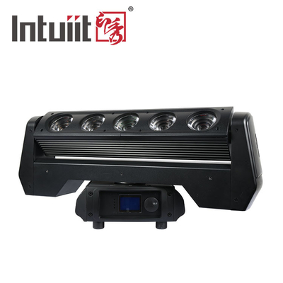 5x40W RGBW Head Moving Rotating Light Bar Professional Stage Lighting 4in1 Club Stage Bar Performance Moving Head Light