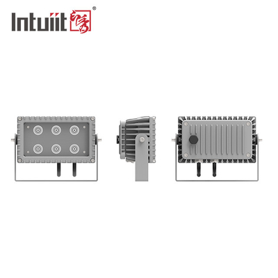 Airproof IP65 LED Fasad Lampu Banjir Square RGBW LED Lampu Banjir Untuk Taman Bangunan Lansekap Luar Ruangan