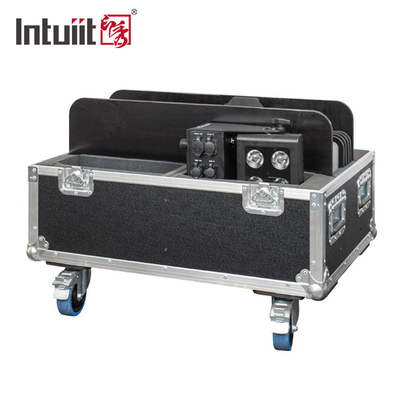 8X15W RGBW 4-in-1 LED Uplights Lampu panggung bertenaga baterai Lampu DJ Remote dan kontrol DMX