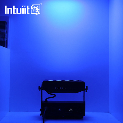 8X15W RGBW 4-in-1 LED Uplights Lampu panggung bertenaga baterai Lampu DJ Remote dan kontrol DMX