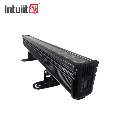 18x8W DMX512 RGBW 4 in 1 Wall Washer Lampu LED Lampu Linier Luar Ruangan Untuk Pencahayaan Pesta