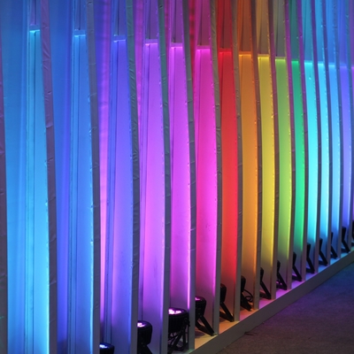 Profesional 12pcs 4in1 12x3W LED Outdoor Par Can Light Lampu panggung RGBW Aluminium Alloy DJ Wash Par Nightclub Light