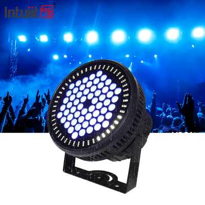 LED RGBW bertenaga tinggi 60 lampu par DMX512 60x12W disko balok lampu pesta lampu panggung untuk bar langit-langit