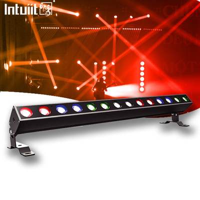 Lampu Sorot LED RGBW 14X10W Kontrol Piksel Bar Pencuci Dinding Linier