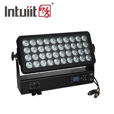 IP65 cuci 400w warna kota ip65 tahan air lampu panggung rgbw 4in1 dipimpin dmx512 lampu wall washer