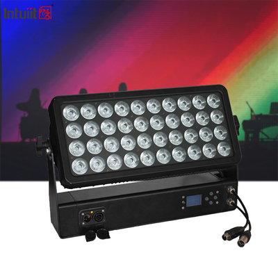 IP65 cuci 400w warna kota ip65 tahan air lampu panggung rgbw 4in1 dipimpin dmx512 lampu wall washer