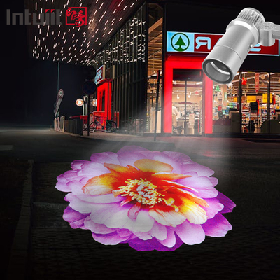 LED 60W Outdoor Waterproof Logo Gobo Projector Rotating Logo Projection Led Gobo Projector