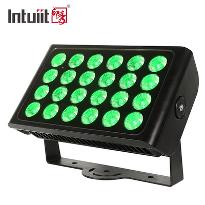 24PCS 10w Waterproof Led Wall Washer Light Lampu Banjir Led Berkualitas Tinggi RGBW LED City Color Light