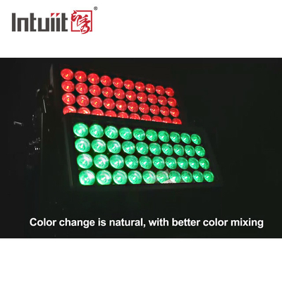 400W 800W 1500W IP65 Airproof Outdoor Warna Kota RGBW Strobe Lampu panggung Dmx Led Wall Washer Light