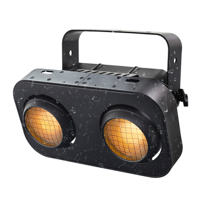 200W Cob LED Par Can Stage Light Warm White atau RGB 2 Eyes LED Blinder Light DMX Lampu Penonton
