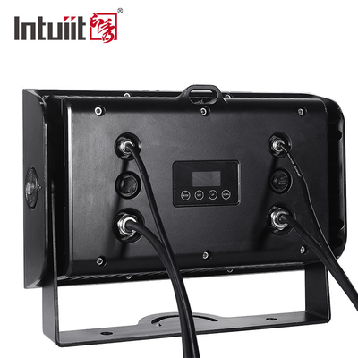 8 × 15W RGBW Lampu Panggung LED Bertenaga Baterai Dengan Remote Control