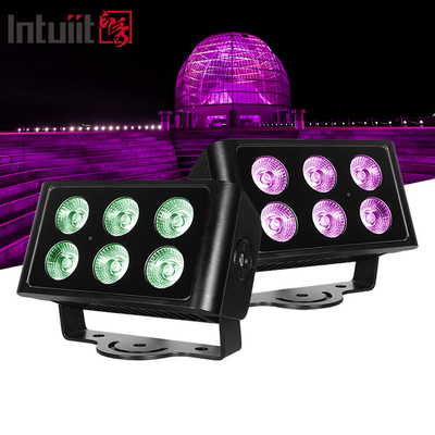 Pencahayaan Luar dan Dalam Ruang IP65 40W RGBW Lampu Banjir Led
