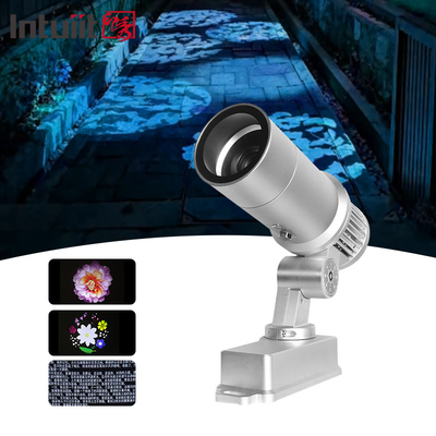 60W Custom Led HD Color Chang Indoor And Outdoor ip65 Waterproof Rotating Advertising Image Projection Lamp Proyektor Logo Gobo