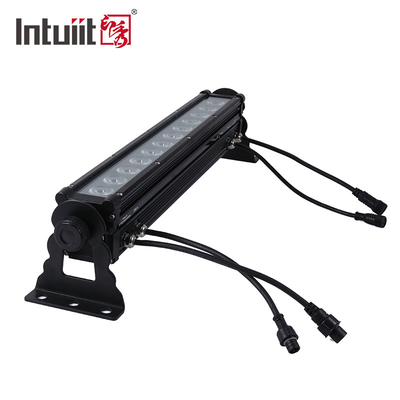 12X3W LED Lampu panggung Aluminium Housing DMX LED Strobe Lampu Wall Washer
