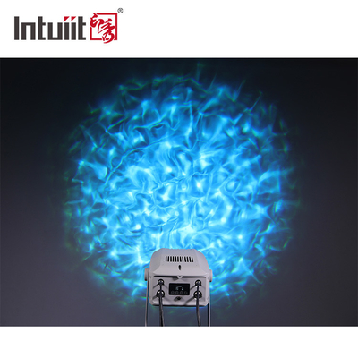 Airproof Outdoor 400W LED Logo Projector Light IP65 Untuk Proyeksi Lanskap Gobo Samudra Gelombang Air Biru Efek Guncangan Dinamis