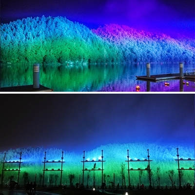 IP65 Waterproof Outdoor RGBW LED Bar Wall Wash 1500W City Flood Strobe DJ Matrix Light Aluminium Stage Lighting Bangunan