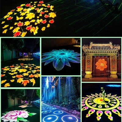 400W LED Waterproof Gobo Projector Pribadi Gobo Outdoor Logo Projector
