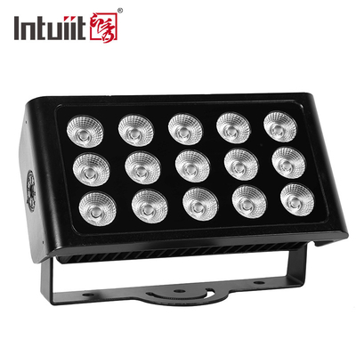 Outdoor 80W IP65 Square DMX RGBW LED Lampu Banjir untuk Membangun Fasad LED Wall Washer Lightlight