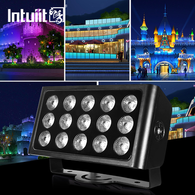 Waterproof IP65 City Color COB 80W RGBW Outdoor Led Wall Wash Lampu Banjir