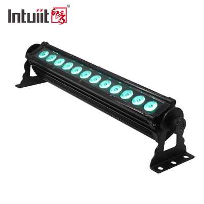 12X3W LED Lampu panggung Aluminium Housing DMX LED Strobe Lampu Wall Washer