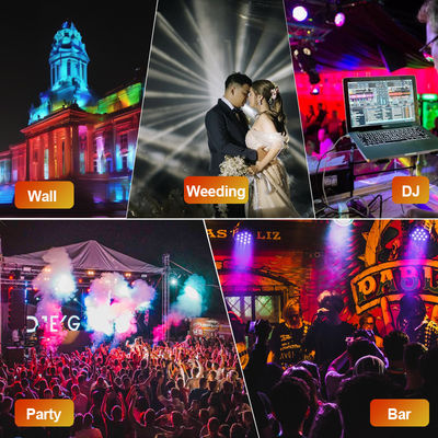 16X 5W RGBW LED Wall Wash Bar DMX512 Control Lampu linier untuk DJ Garden IP65 DMX512 Control