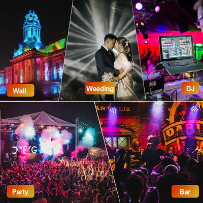 LED Bar RGBW 4 In 1 16x5W DMX LED Stage Dmx512 Wall Washer Outdoor Indoor Dj Disco Lampu