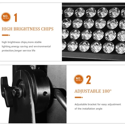 Profesional Waterproof IP65 1500W RGBW 4in1 City Color Wash Light Led Flood Flood Light Wall Washer