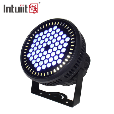 Pencahayaan panggung profesional LED datar Dmx 60x12W RGBW 4in1 Zoom Par Can Party Light With Bar KTV Effect Lighting
