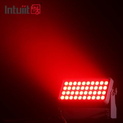 Warna Kota 400W Outdoor Wash Flood Light Lampu panggung Lampu pencuci LED RGBW