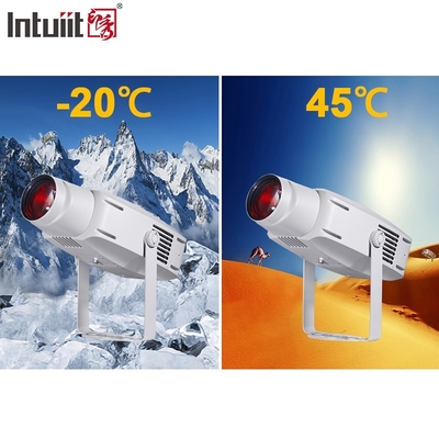 400W Waterproof IP65 LED Water Wave Gobo Projector Light DMX512 Mode Kontrol Efek Sinar untuk Jalan Komersial & Taman Hiburan