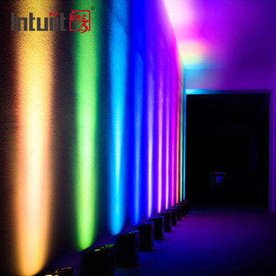 4*12W 4-in-1 RGBW Dj Wedding Battery Powered LED Uplight WIFI Wireless Disco Lampu panggung