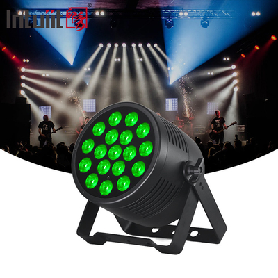DJ LIGHT 18 pcs 20W 6IN1 RGBWA-UV PAR PAR OUTDOOR ARSITECTURAL CASH Lampu IP65 18X20W LED Waterproof Par