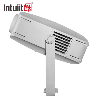 Waterproof IP65 200w Gobo Projector Logo Custom Rotating Gobo Projector Lampu Bangunan Luar Ruang Lampu Iklan