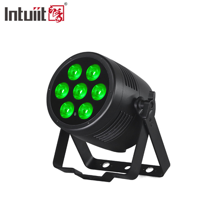 Waterproof Wireless DMX Outdoor 7x20W RGBWA UV 6in1 IP65 LED Par Light Uplight Eksterior
