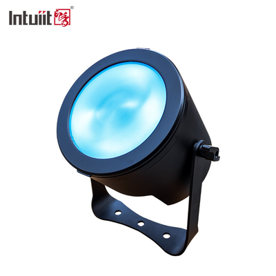 200W RGBW Penonton Surface Stage Cob LED Par Light DMX512 untuk DJ Concert Event Theatre Wedding Lighting