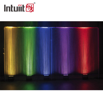 IP65 Waterproof 8x10W Baterai Nirkabel Bertenaga Par Uplight DMX Stage Led Wall Washer Light