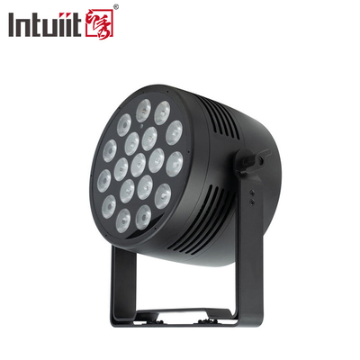 18pcs*20w Led Par Can Light Dengan Variable Rgbwa+Uv 6In1 Untuk Theme Park DJ Bar Stage