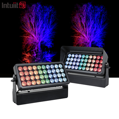 Led City Color 40X10W RGBW 4in1 Waterproof Led Wall Wash Light Bangunan Arsitektur Luar Ruang Banjir City Color Light