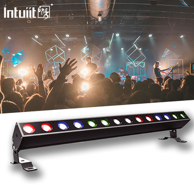 IP65 DMX 14x10w RGBW 4in1 LED Bangunan Luar Ruang Cuci Air Tahan Air Wall Washer Cahaya Lampu panggung