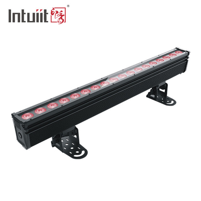 18×10W RGBW 4in1 Waterproof Outdoor LED Wall Wash Light DMX Stage Outdoor Pixel LED Bar Lighting IP65 Proyeksi Lampu