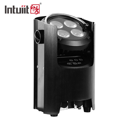 4x12W 4 in 1 RGBW Led Uplights Stage Par Party Baterai Powered Wireless Par Led Wedding Dj Uplights