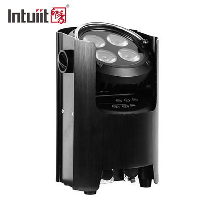 Lampu Panggung LED Nirkabel Bertenaga Baterai DMX 4x12w 4in1 RGBW