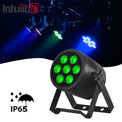 RGBWA UV 6 in 1 Waterproof 7x20w Par Light Waterproof Led Par Light Outdoor IP65 Par Light DJ Stage