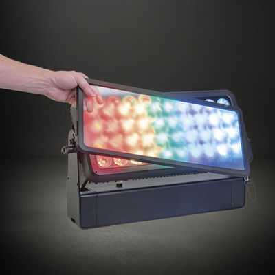 Lampu Sorot LED Luar Ruangan RGBW 40x10W Warna Kota IP65