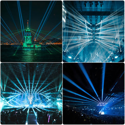 100W CMY Moving Head Laser Light Untuk Pernikahan DJ Club Theater Performance stage