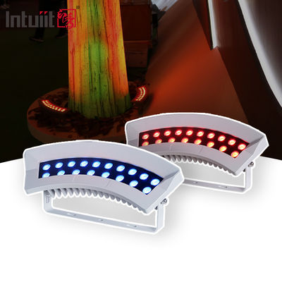 Led Tree Hug Lamp outdoor dmx512 36W RGBW warna-warni taman spot cahaya lanskap Pencahayaan IP65 Aluminium led hug pohon lampu