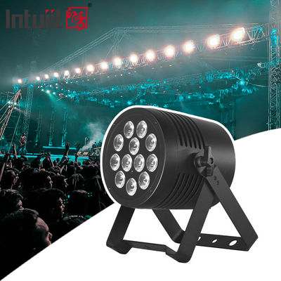 Lampu panggung LED luar ruangan DMX 12pcs*20W 6 in 1 RGBWA UV Waterproof Par Light untuk lampu pernikahan / panggung / disko / konser