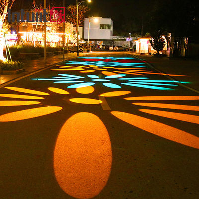 200W Gobo Projector Outdoor IP65 Gobo logo Projector Waterproof Custom Logo Rotating Gobo Projector Light Lampu iklan